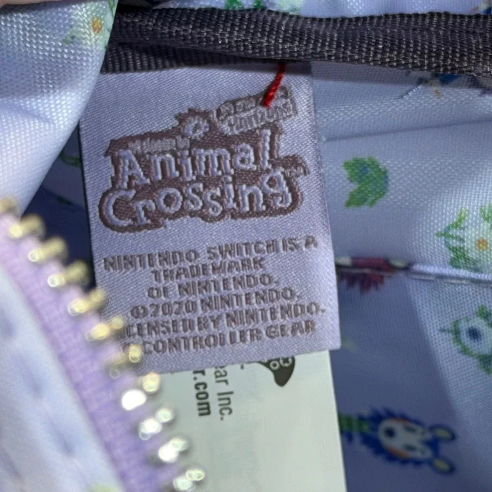 Controller Gear Animal Crossing Backpack Small Purple Able Sisters Switch Bag